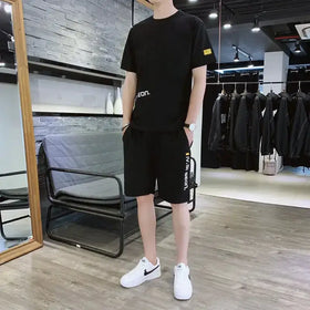 Handsome Ice Silk Men's Short-sleeved Sports T-shirt
