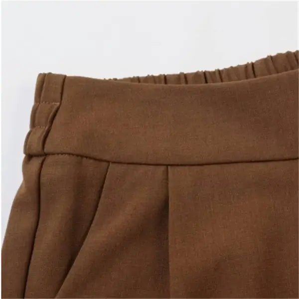 Harem Pants for Women - Cropped Slim Fit Trousers