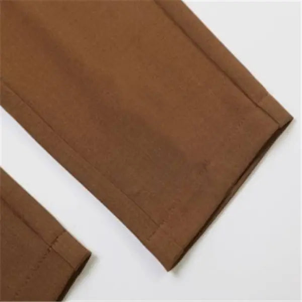 Harem Pants for Women - Cropped Slim Fit Trousers