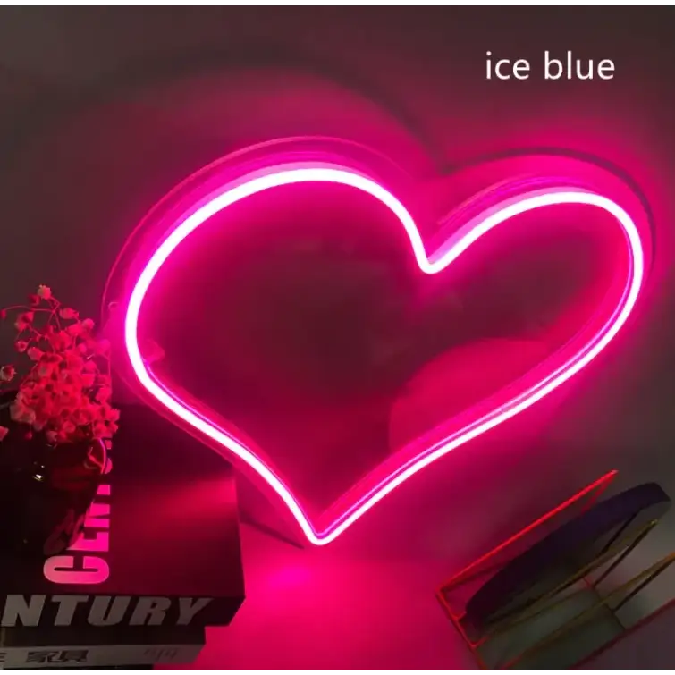 Heart-Shaped LED Neon Decorative Light