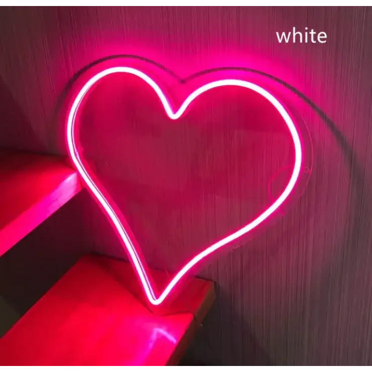 Heart-Shaped LED Neon Decorative Light