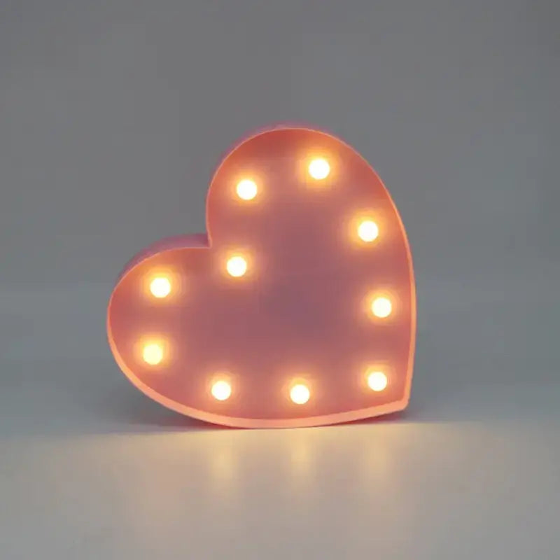 Heart-Shaped Night Light