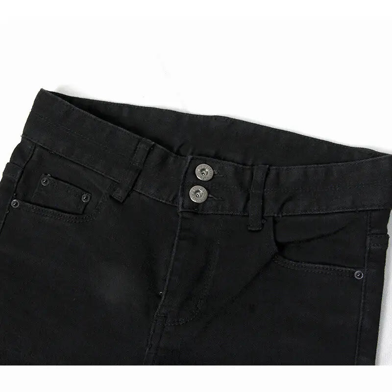 High-Waisted Skinny Pencil Pants