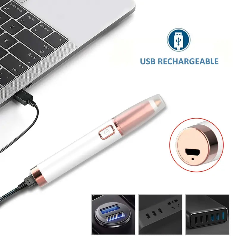 Rechargeable Painless Eyebrow Hair Remover Tool - Joomcy