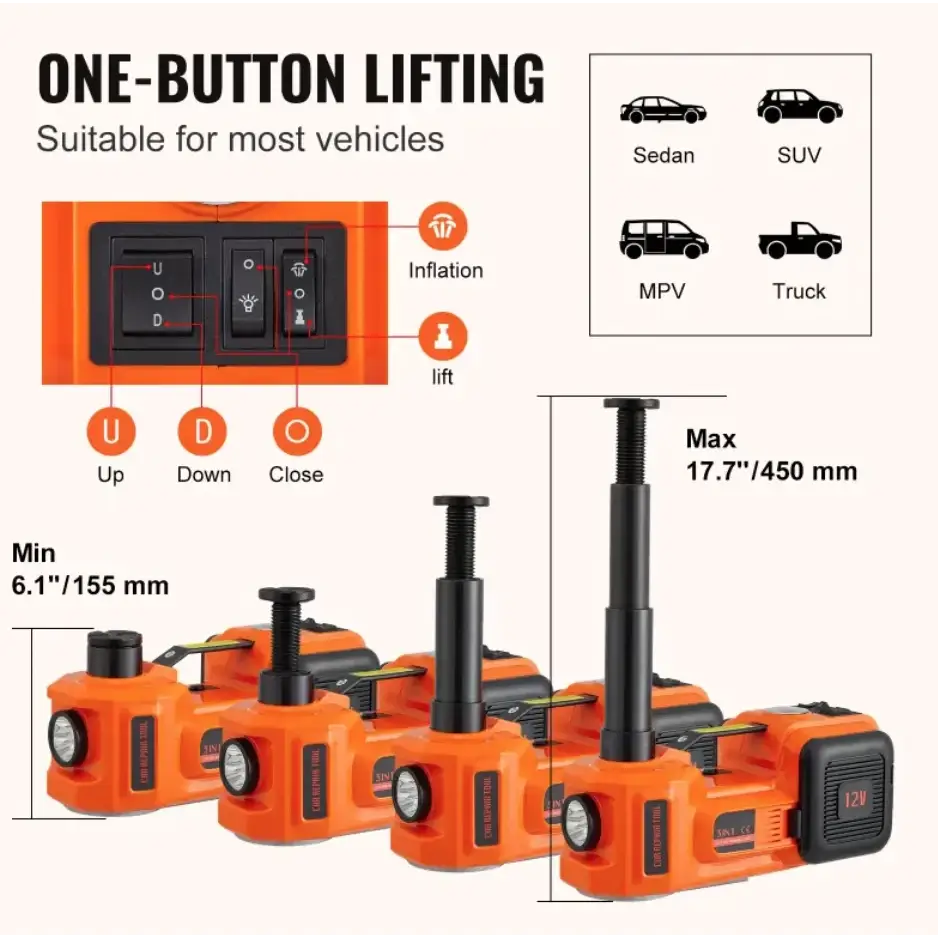 Hydraulic Electric Car Jack