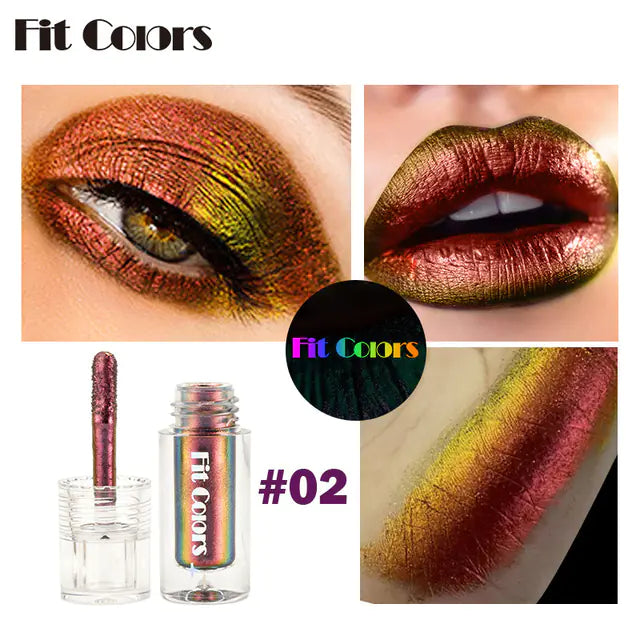 Aurora Long Lasting Multi Chrome Eyeshadow Pigments - Joomcy