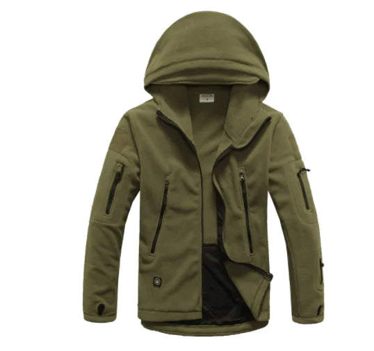 Men's Military Winter Thermal Fleece Tactical Jacket