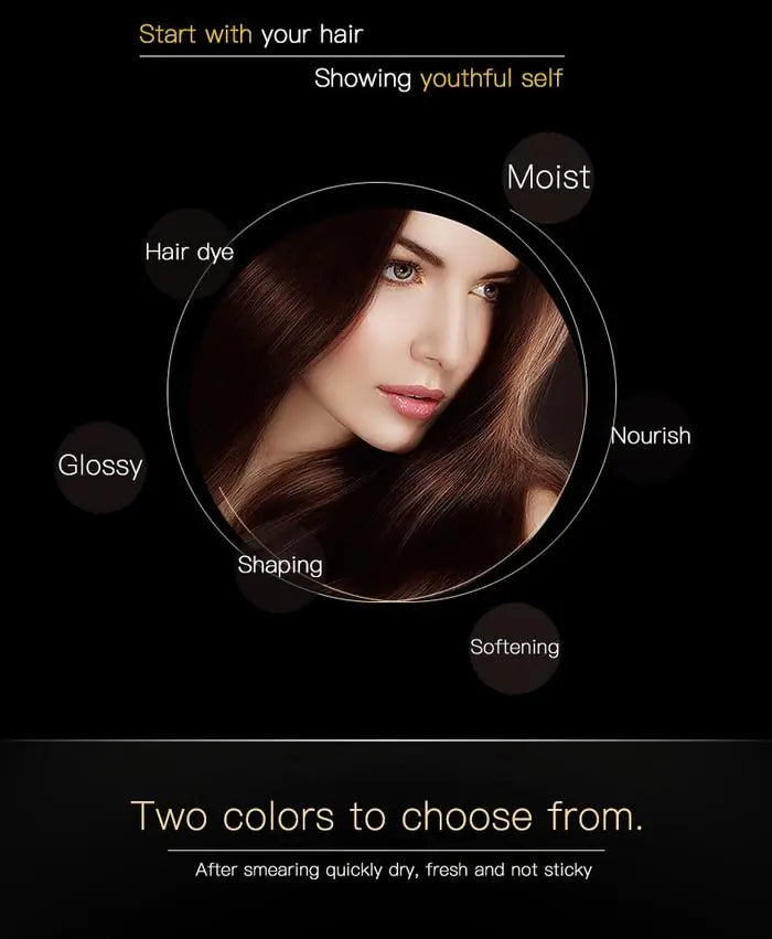 Lai Mei 3.8g Hair Dye Stick for Quick Gray Coverage - Joomcy