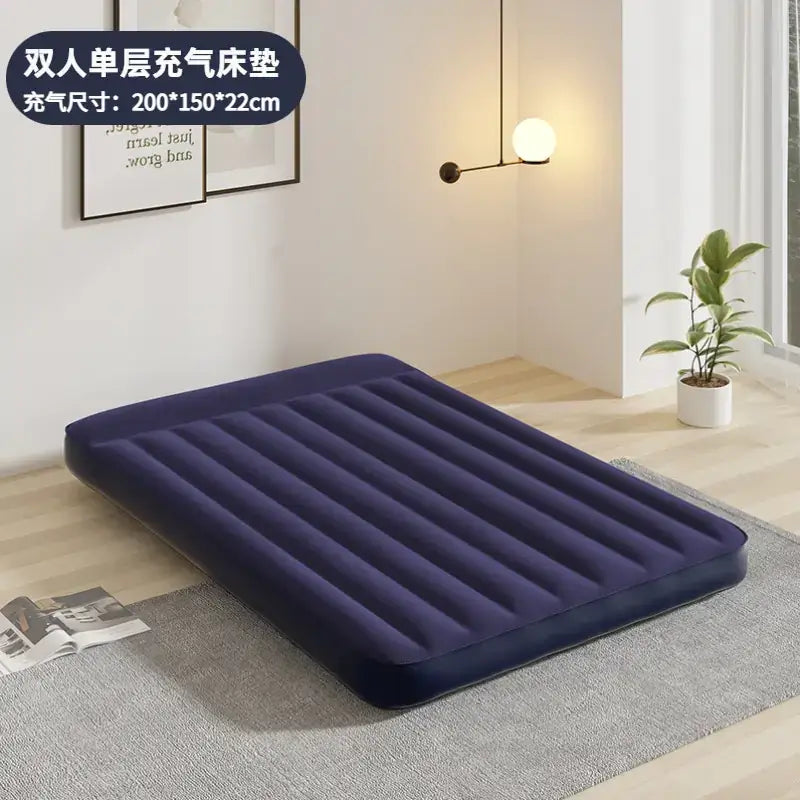 Inflatable PVC Mattress for Outdoor and Home