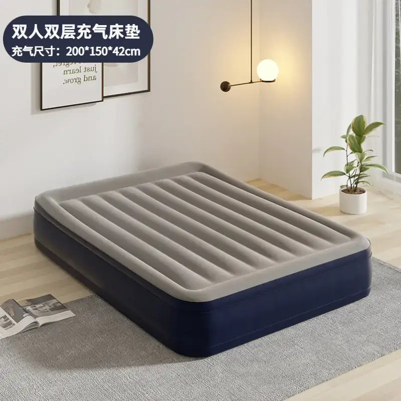 Inflatable PVC Mattress for Outdoor and Home