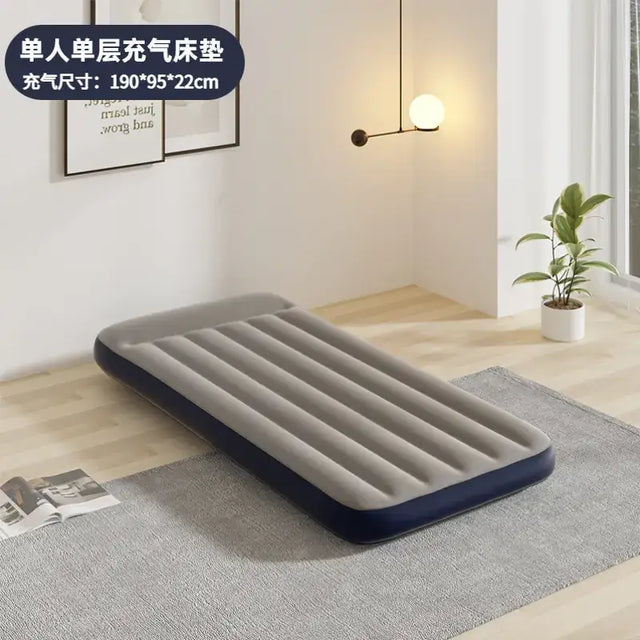 Inflatable PVC Mattress for Outdoor and Home
