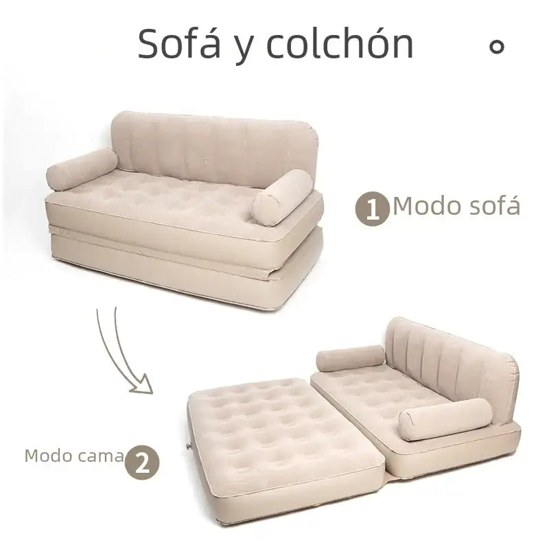 Inflatable Sofa Bed for Camping and Home