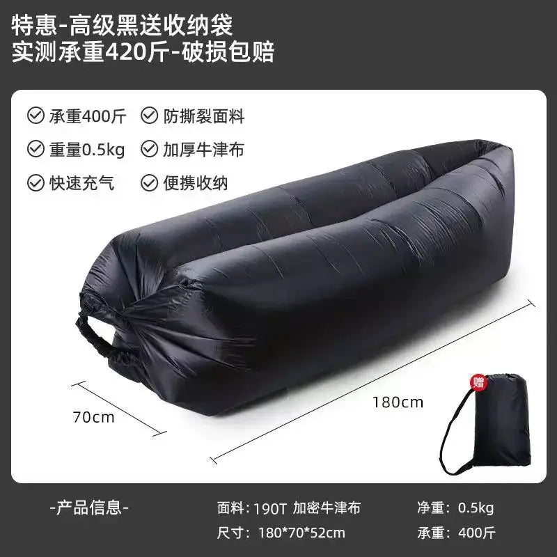 Inflatable Sofa Bed for Camping and Picnics
