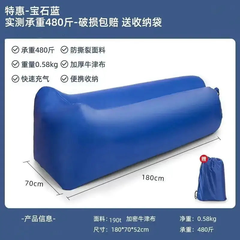 Inflatable Sofa Bed for Camping and Picnics