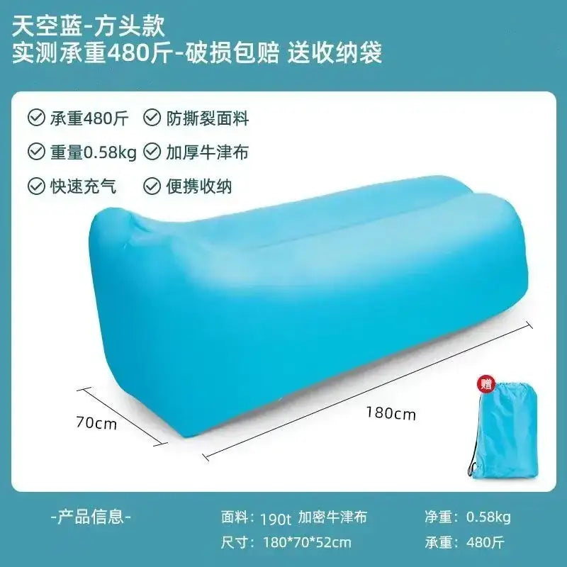 Inflatable Sofa Bed for Camping and Picnics