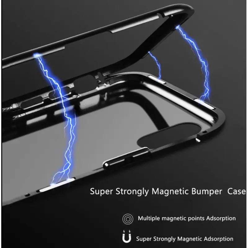 Magnetic Tempered Glass Shell Screen Protector - Joomcy