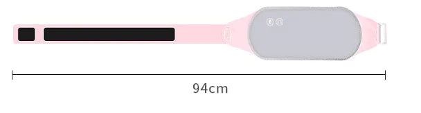 Heating Waist Belt for Menstrual Relief and Massage