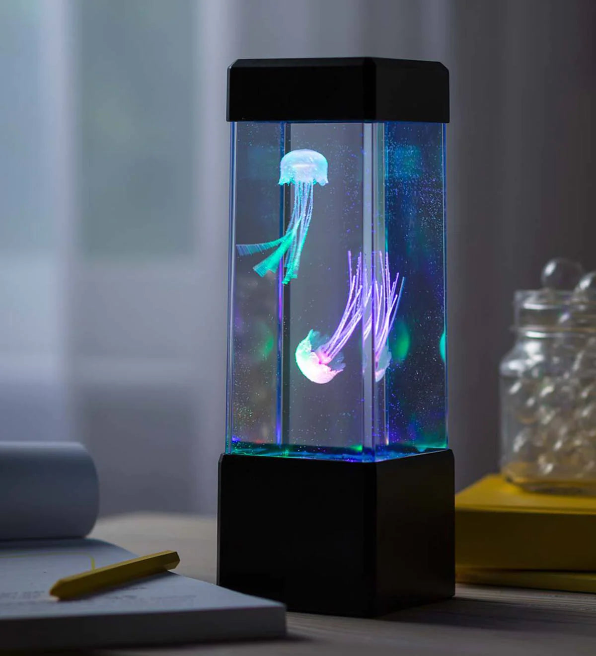 Oceanic™  Swimming Jellyfish Night Lights RGB