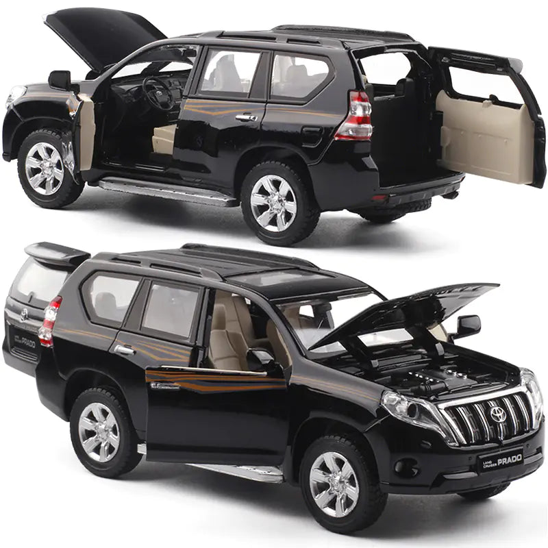 1:32 Toyota Prado Alloy Sound and Light Toy Model