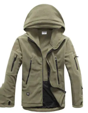 Men's Military Winter Thermal Fleece Tactical Jacket