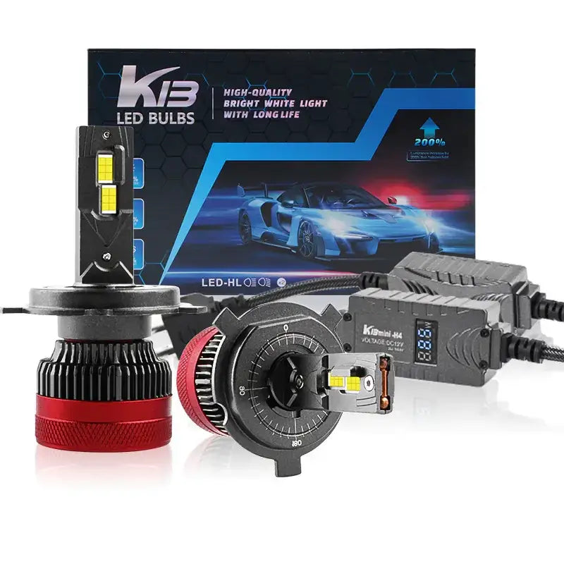 K13 LED Car Headlights H4 H1 H7 H11 HB3 130W Super Bright