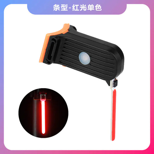 Creative USB Rechargeable Bike Tail Light for Night Riding - Joomcy