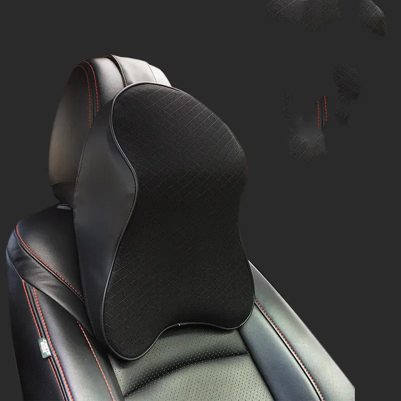 Memory Foam Car Headrest, Neck and Waist Pillow