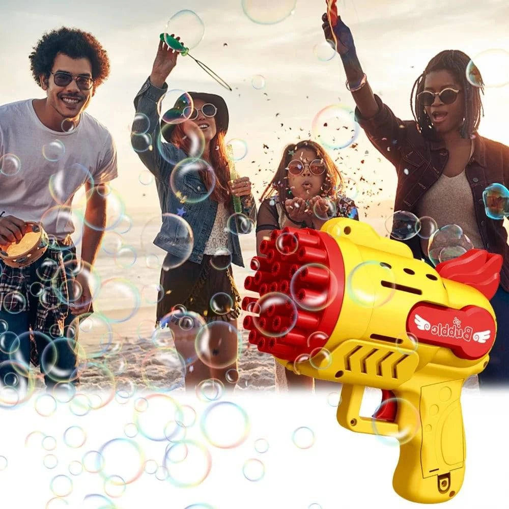 Kids Rocket Bubble Gun Blower Toy - Joomcy