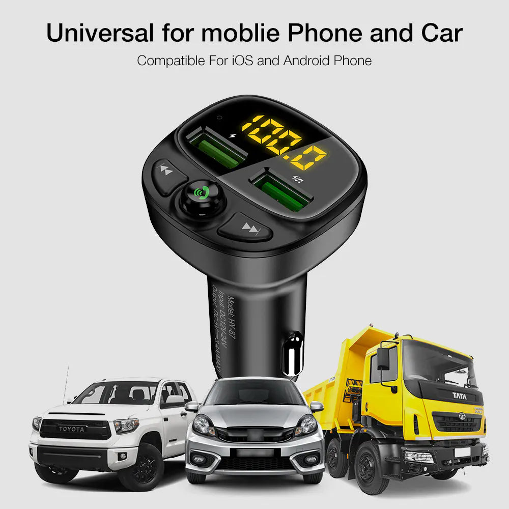 Car Bluetooth Charger, Player, and Receiver - Joomcy