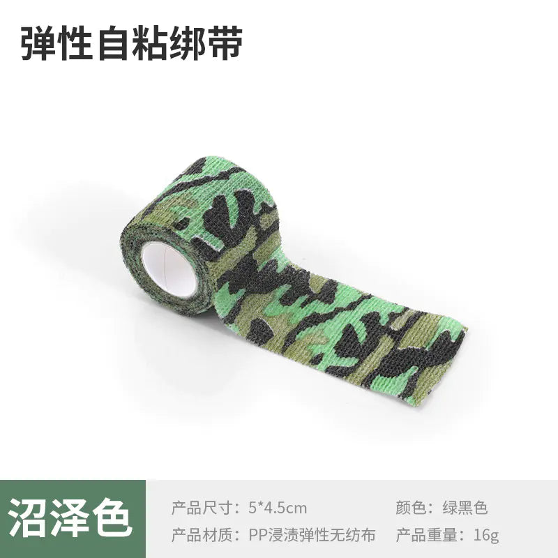 Outdoor Camouflage Self-Adhesive Elastic Tape Strips - Joomcy