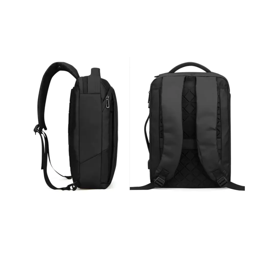 Large Capacity Anti-Theft Men's USB Charging Backpack