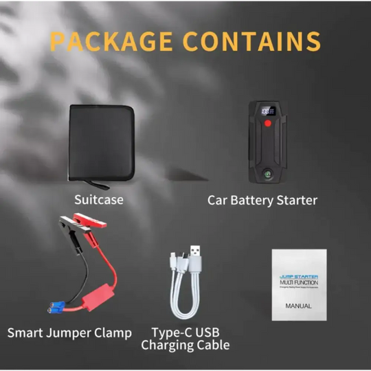 LCD Car Emergency Power Bank