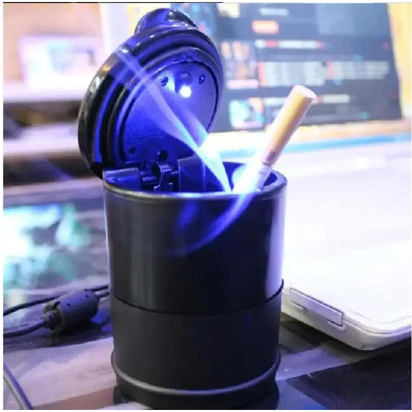 LED Car Ashtray with Light