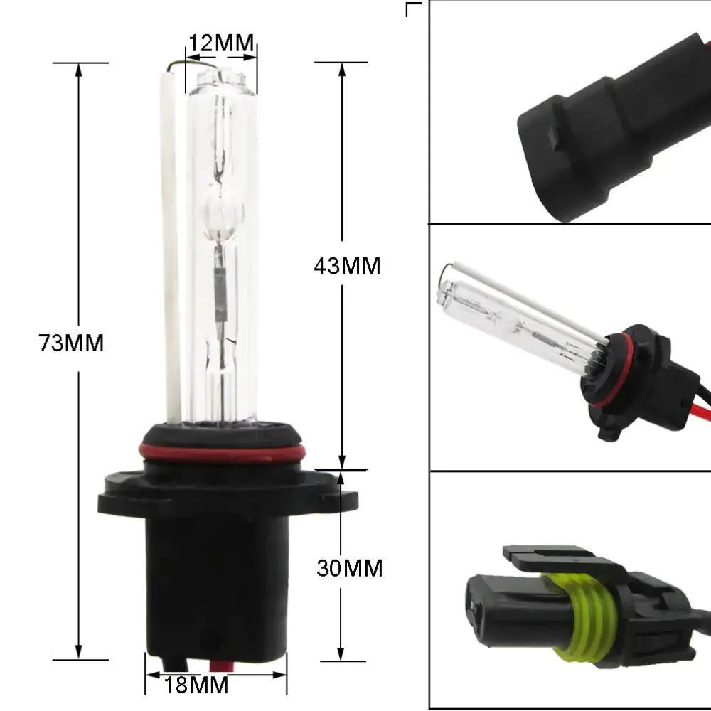LED Car Headlights with 5W Slim Ballast (H1 H3 H4 H7 H11)
