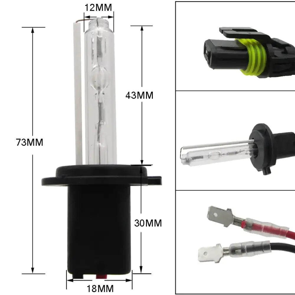 LED Car Headlights with 5W Slim Ballast (H1 H3 H4 H7 H11)