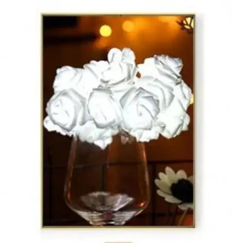 LED Rose Flower String Lights