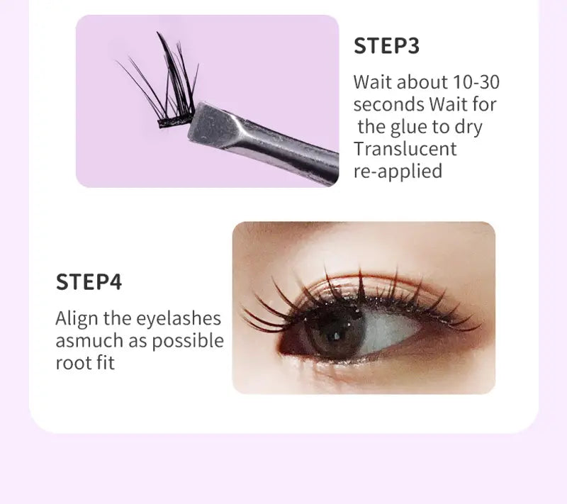 Manga Cluster Lashes for Natural Anime Cosplay Look - Joomcy