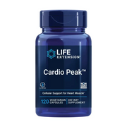 Life Extension Cardio Peak - Hawthorn Extract (Leaf Flower Stem) Supplement with Arjuna Extract for Heart Health Support - Twice Daily - Gluten Free Non-GMO Vegetarian - 120 Capsules