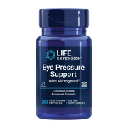 Life Extension Eye Pressure Support with Mirtogenol - Eye Health Supplement for Healthy Eye Pressure - with French Maritime Pine bark – Gluten-Free Vegetarian Non-GMO - 30 Capsules