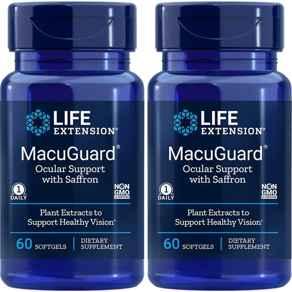 Life Extension Macuguard Ocular Support 60 Count (Pack of 2)