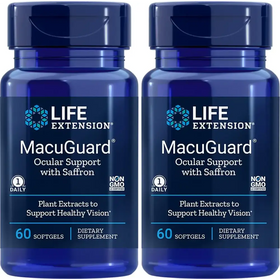 Life Extension Macuguard Ocular Support 60 Count (Pack of 2)