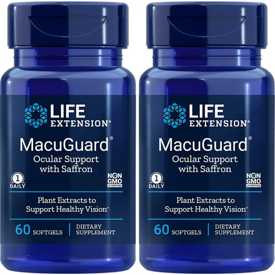 Life Extension Macuguard Ocular Support 60 Count (Pack of 2)