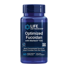 Life Extension Optimized Fucoidan with Maritech® 926 Promotes Healthy Immune Function Gluten-Free Non-GMO Vegetarian 60 Capsules