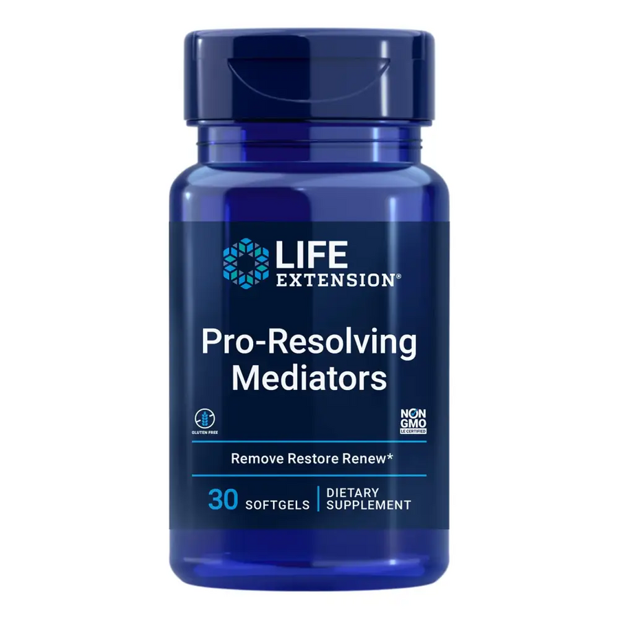 Life Extension Pro-Resolving Mediators - Inflammation Management and Joint Health Supplement -Whole Body Health Support - From Marin Oil PRMs SPMs - Gluten-Free Non-GMO 30 Softgels