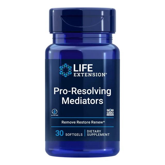 Life Extension Pro-Resolving Mediators - Inflammation Management and Joint Health Supplement -Whole Body Health Support - From Marin Oil PRMs SPMs - Gluten-Free Non-GMO 30 Softgels