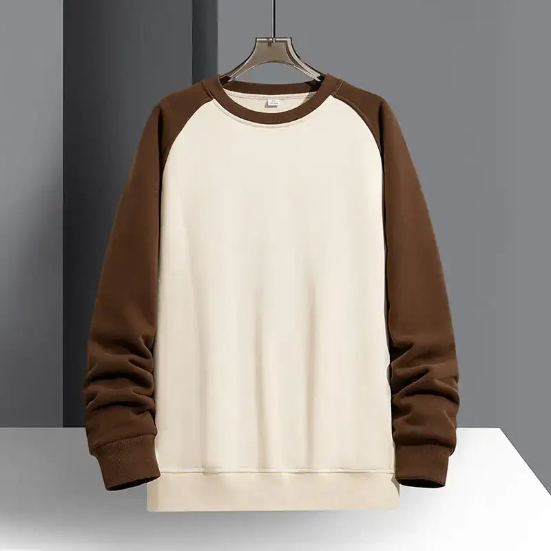 Loose Fit Casual Men's Hoodie with Raglan Sleeves 2023