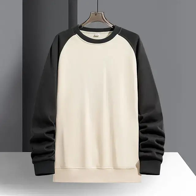 Loose Fit Casual Men's Hoodie with Raglan Sleeves 2023