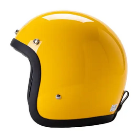 Low Profile Harley Motorcycle Helmet - Retro Biker Lid