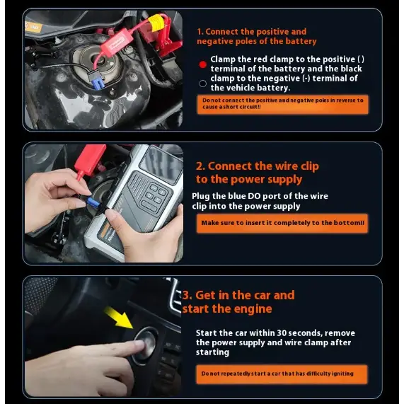 M5 Emergency Car Jump Starter