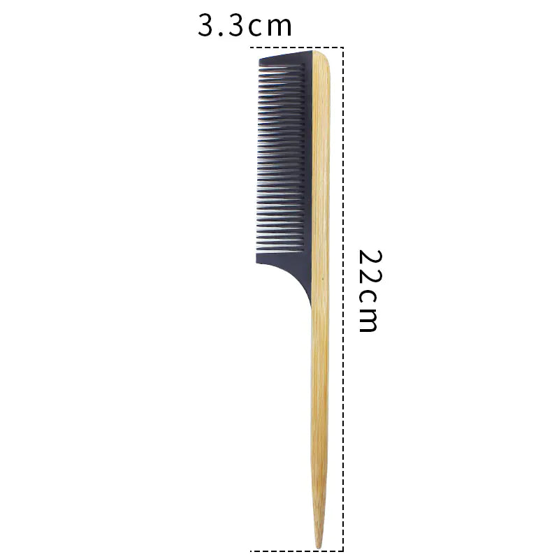 Bamboo Hair Comb for Women - Anti-Static Wooden Design - Joomcy